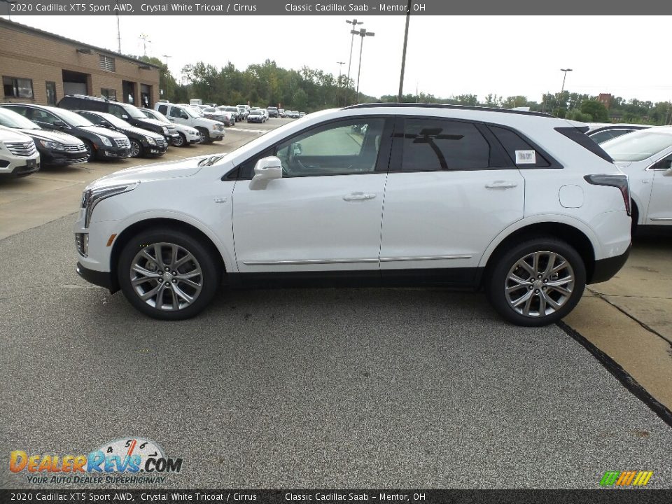 2020 Cadillac XT5 Sport AWD Crystal White Tricoat / Cirrus Photo #2