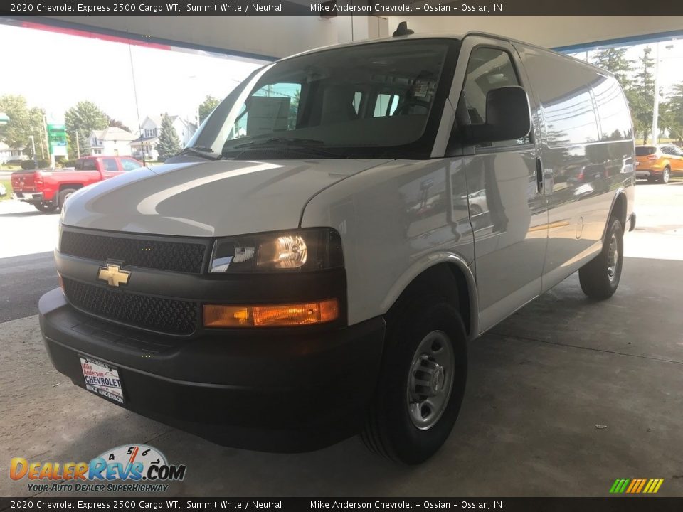 2020 Chevrolet Express 2500 Cargo WT Summit White / Neutral Photo #6