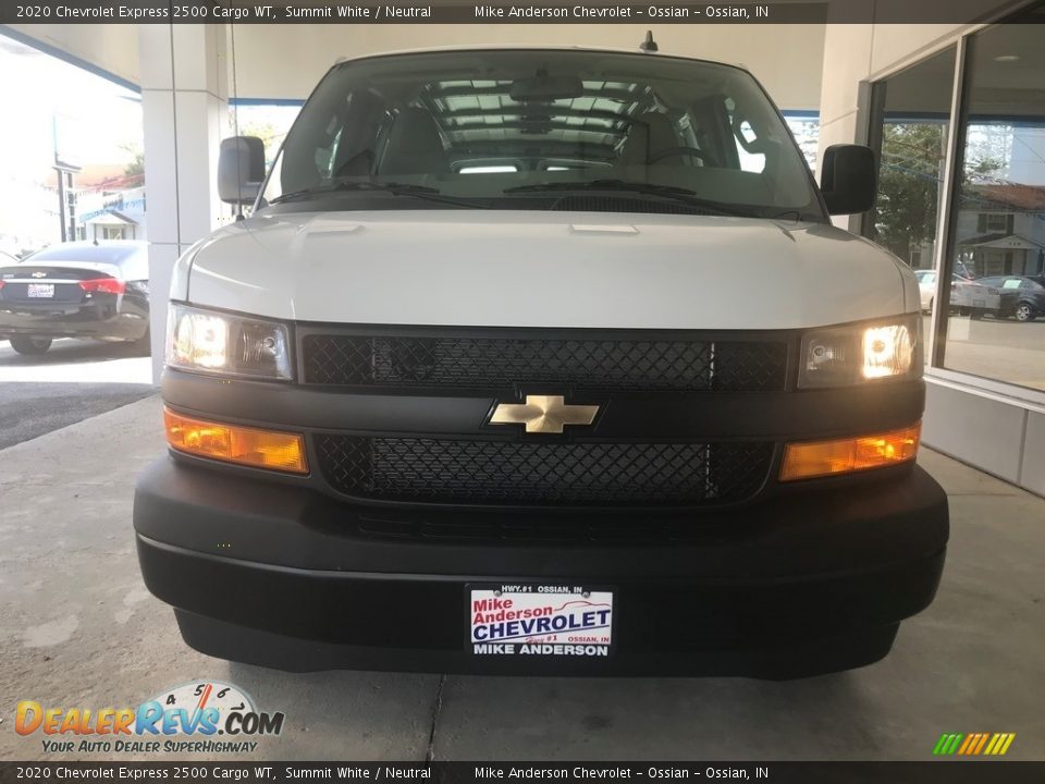 2020 Chevrolet Express 2500 Cargo WT Summit White / Neutral Photo #7