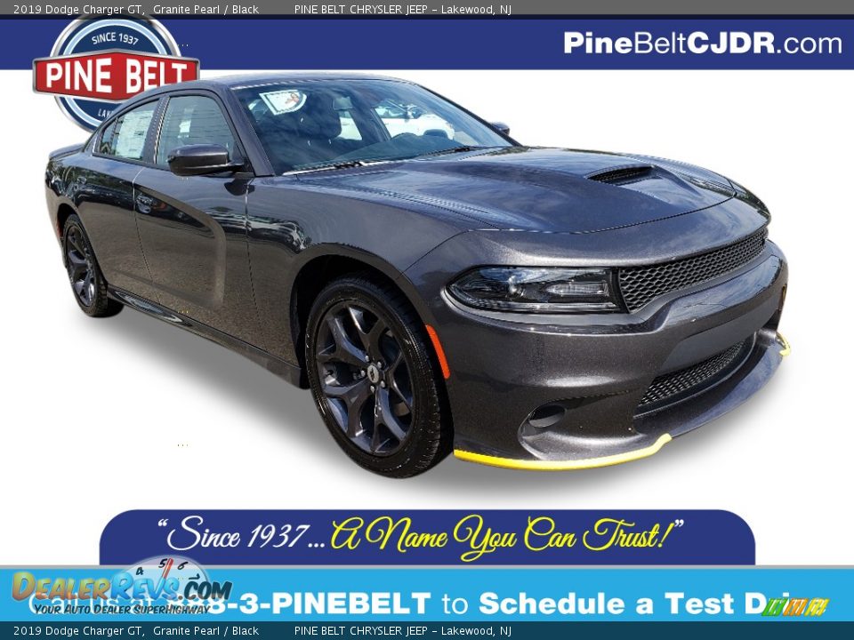 2019 Dodge Charger GT Granite Pearl / Black Photo #1