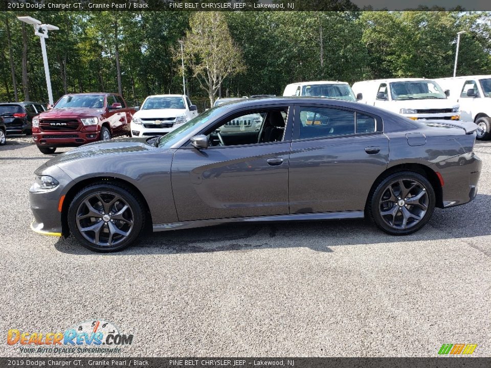 2019 Dodge Charger GT Granite Pearl / Black Photo #3