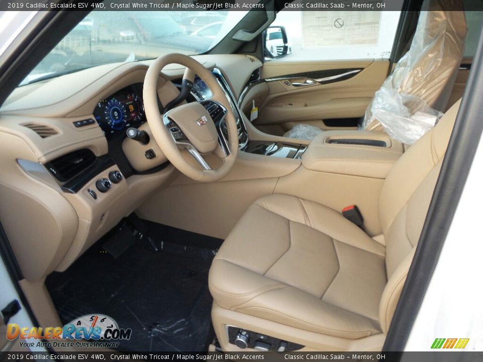 Front Seat of 2019 Cadillac Escalade ESV 4WD Photo #3