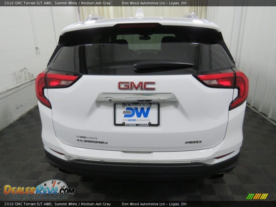 2019 GMC Terrain SLT AWD Summit White / Medium Ash Gray Photo #12