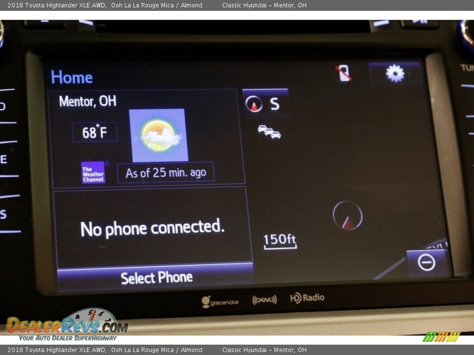 2018 Toyota Highlander XLE AWD Ooh La La Rouge Mica / Almond Photo #10