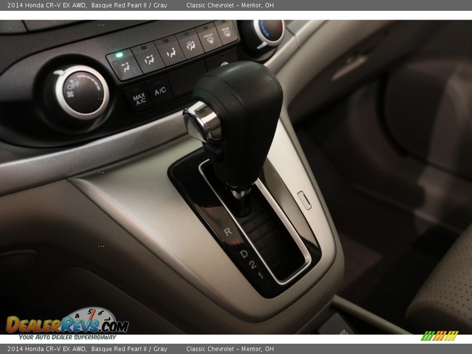 2014 Honda CR-V EX AWD Basque Red Pearl II / Gray Photo #11