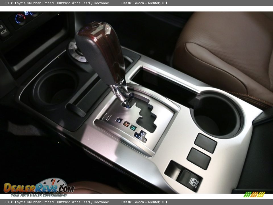 2018 Toyota 4Runner Limited Blizzard White Pearl / Redwood Photo #18