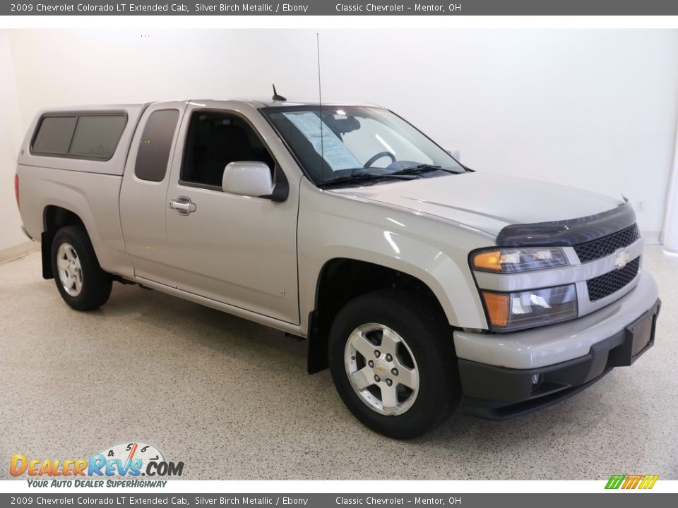 2009 Chevrolet Colorado LT Extended Cab Silver Birch Metallic / Ebony Photo #1