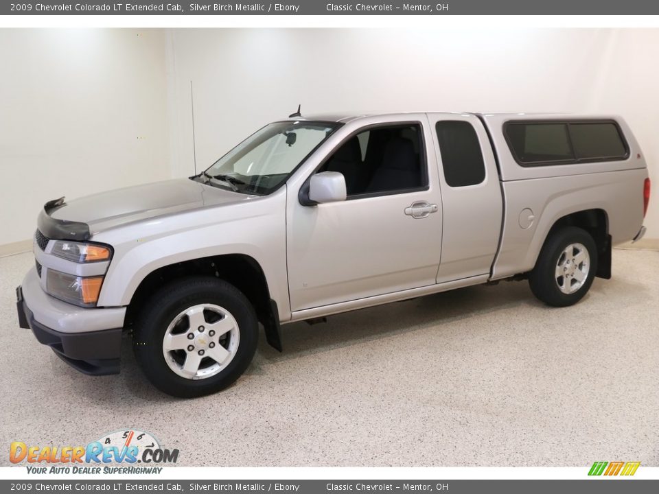 2009 Chevrolet Colorado LT Extended Cab Silver Birch Metallic / Ebony Photo #3