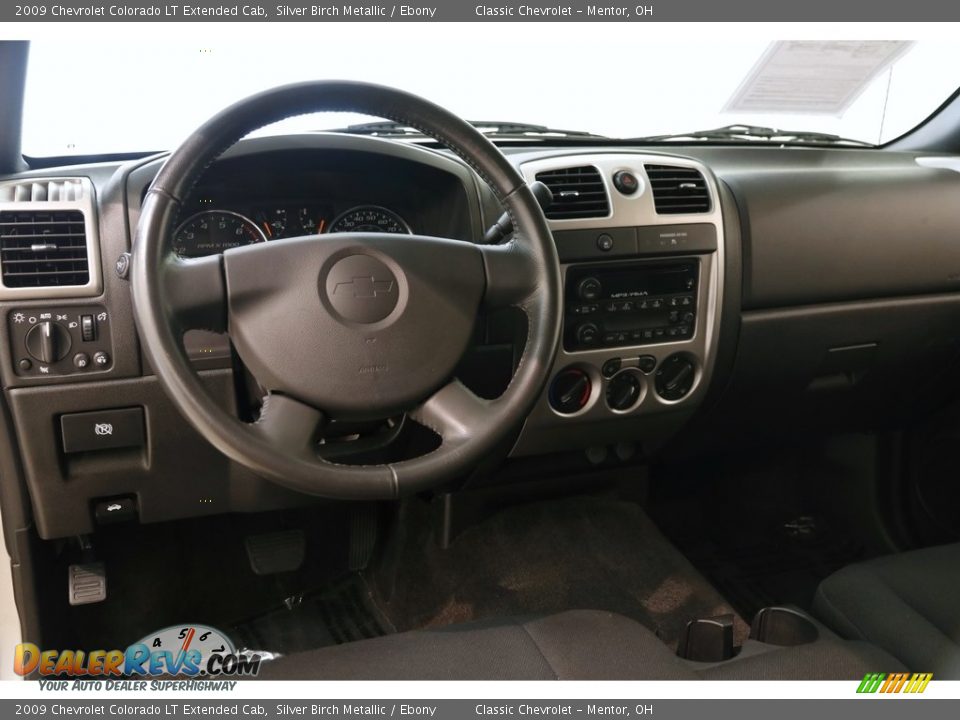 2009 Chevrolet Colorado LT Extended Cab Silver Birch Metallic / Ebony Photo #6