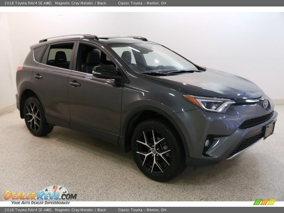 2018 Toyota RAV4 SE AWD Magnetic Gray Metallic / Black Photo #1