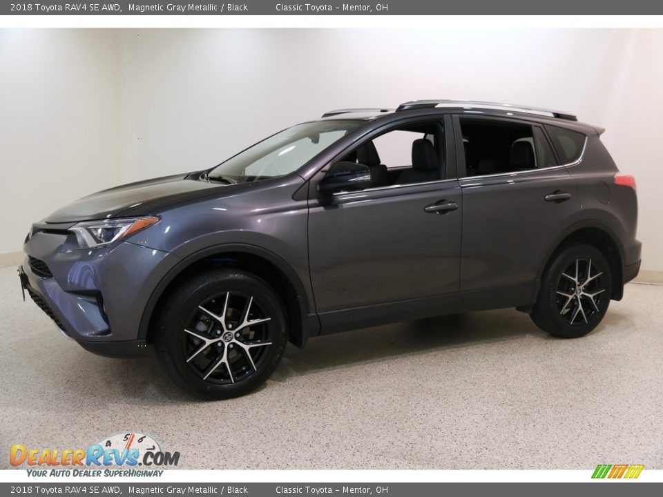 2018 Toyota RAV4 SE AWD Magnetic Gray Metallic / Black Photo #3