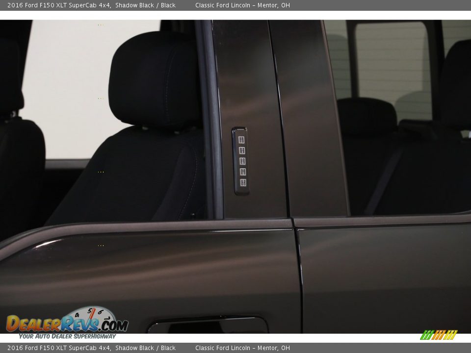 2016 Ford F150 XLT SuperCab 4x4 Shadow Black / Black Photo #4