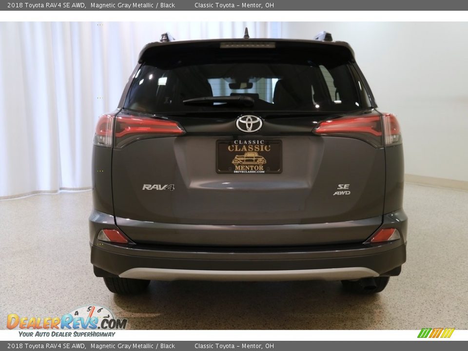 2018 Toyota RAV4 SE AWD Magnetic Gray Metallic / Black Photo #17