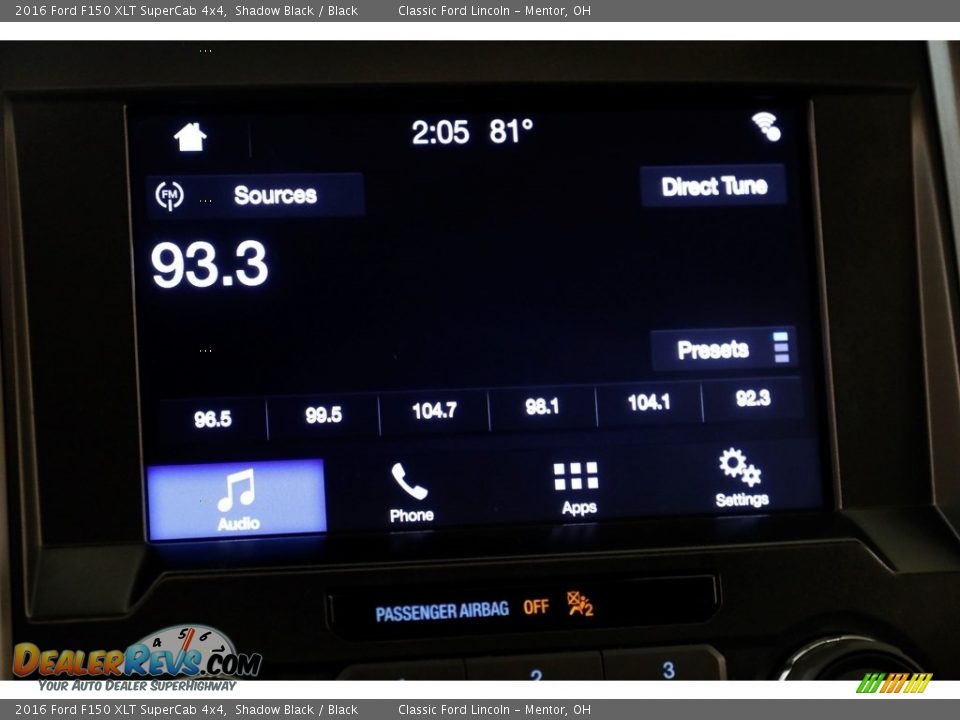 2016 Ford F150 XLT SuperCab 4x4 Shadow Black / Black Photo #11