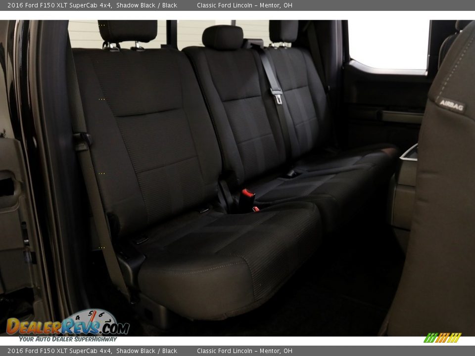 2016 Ford F150 XLT SuperCab 4x4 Shadow Black / Black Photo #17