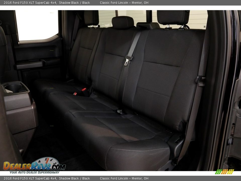 2016 Ford F150 XLT SuperCab 4x4 Shadow Black / Black Photo #18