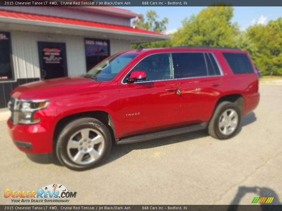 2015 Chevrolet Tahoe LT 4WD Crystal Red Tintcoat / Jet Black/Dark Ash Photo #1