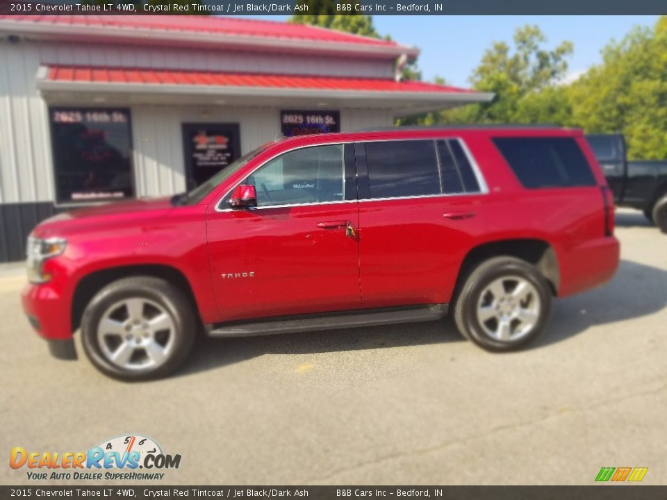 2015 Chevrolet Tahoe LT 4WD Crystal Red Tintcoat / Jet Black/Dark Ash Photo #2
