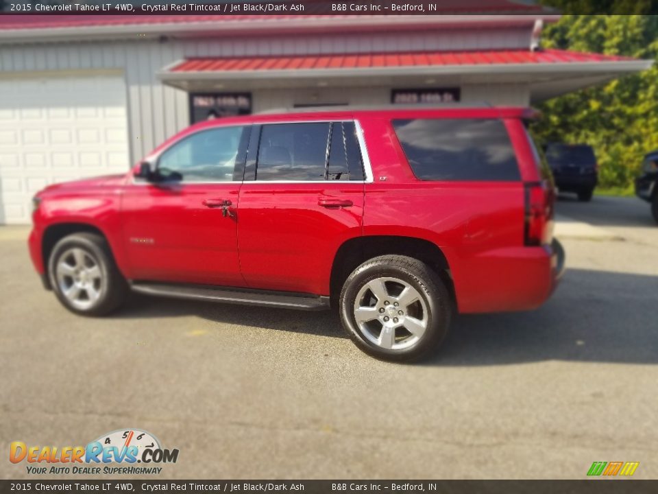 2015 Chevrolet Tahoe LT 4WD Crystal Red Tintcoat / Jet Black/Dark Ash Photo #3