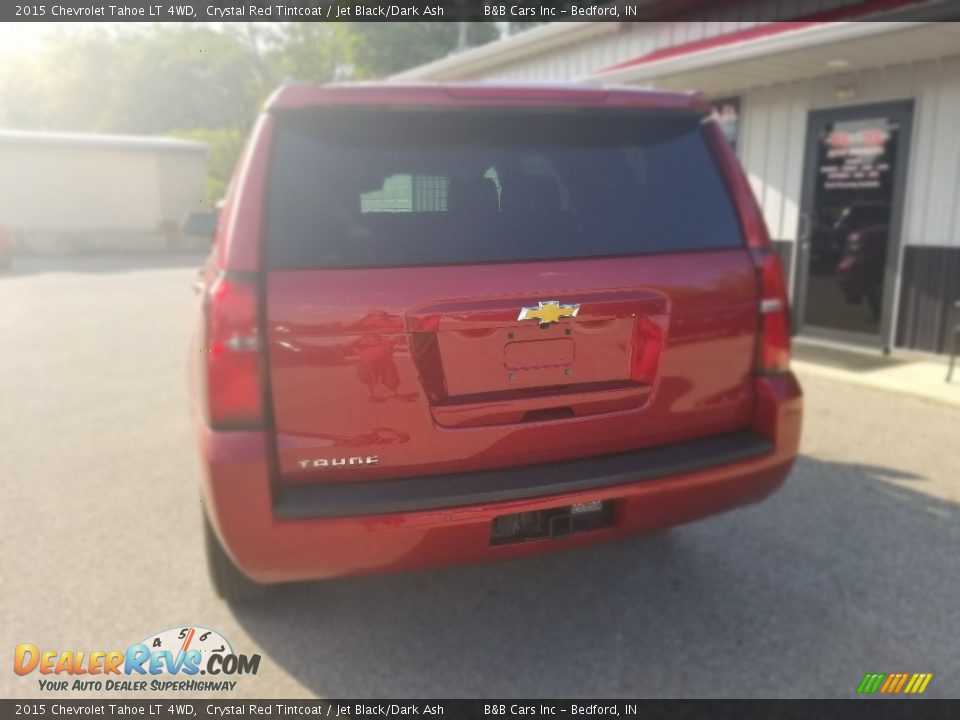 2015 Chevrolet Tahoe LT 4WD Crystal Red Tintcoat / Jet Black/Dark Ash Photo #5