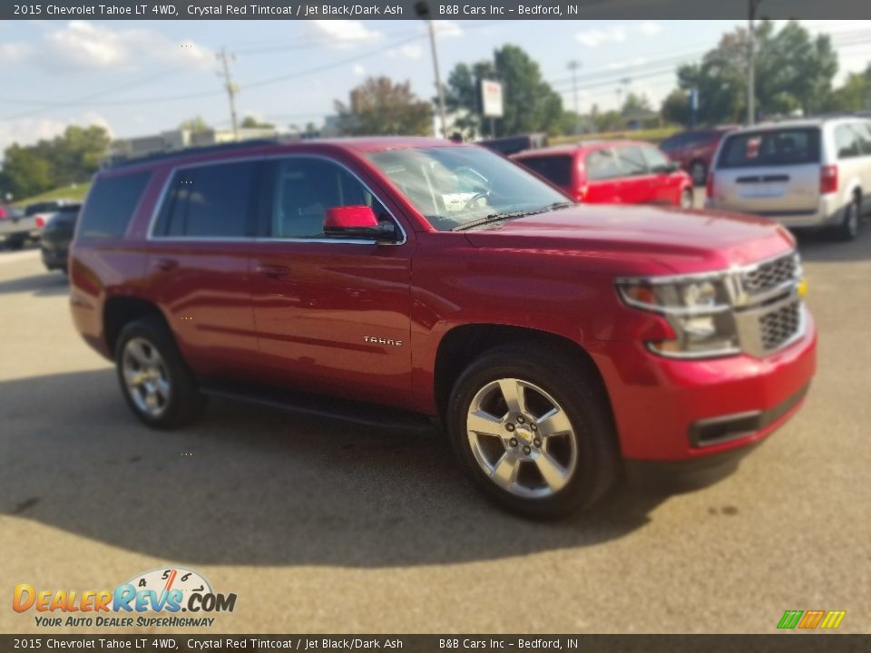 2015 Chevrolet Tahoe LT 4WD Crystal Red Tintcoat / Jet Black/Dark Ash Photo #8