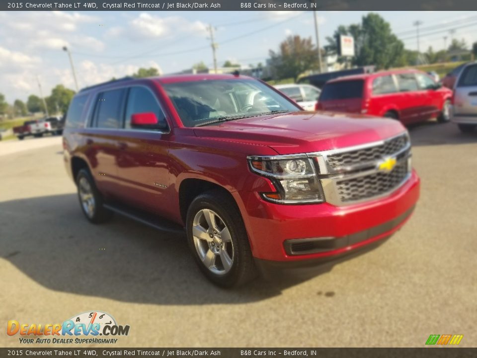 2015 Chevrolet Tahoe LT 4WD Crystal Red Tintcoat / Jet Black/Dark Ash Photo #9