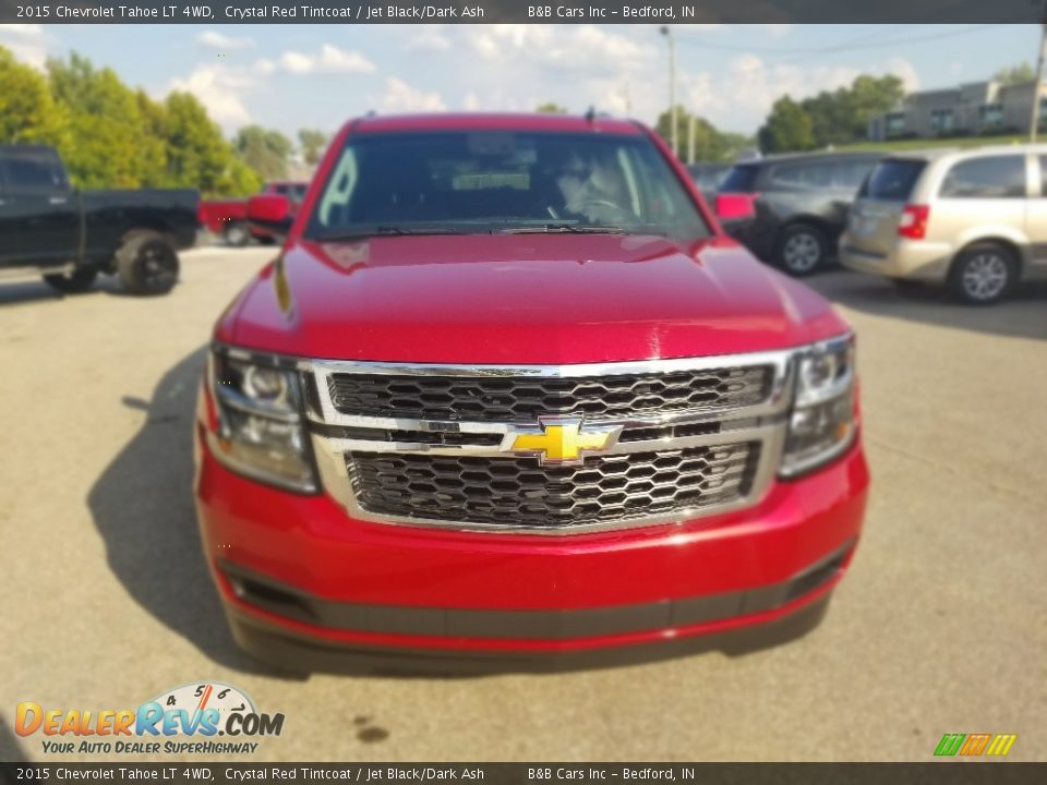 2015 Chevrolet Tahoe LT 4WD Crystal Red Tintcoat / Jet Black/Dark Ash Photo #10