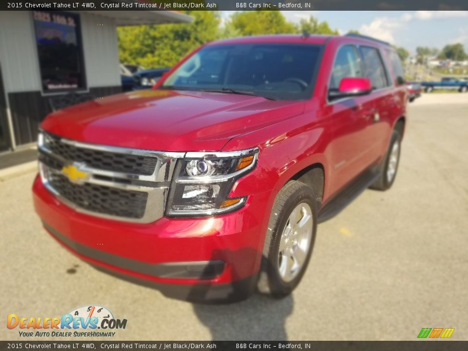2015 Chevrolet Tahoe LT 4WD Crystal Red Tintcoat / Jet Black/Dark Ash Photo #11