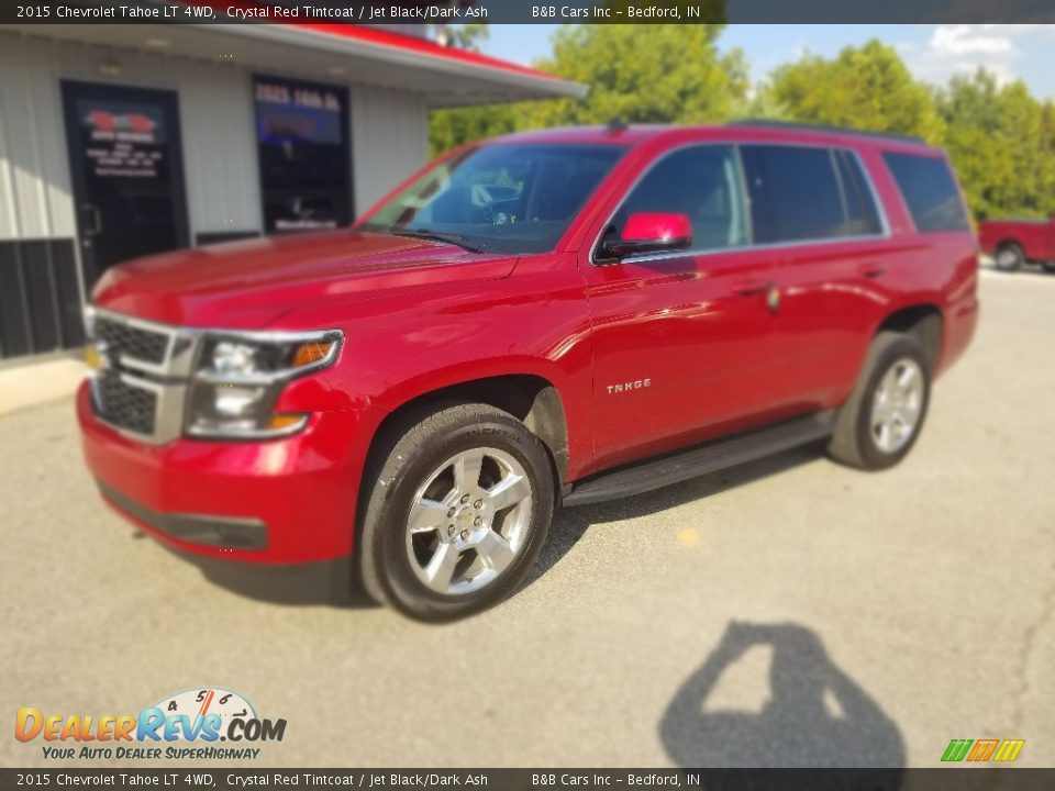2015 Chevrolet Tahoe LT 4WD Crystal Red Tintcoat / Jet Black/Dark Ash Photo #12
