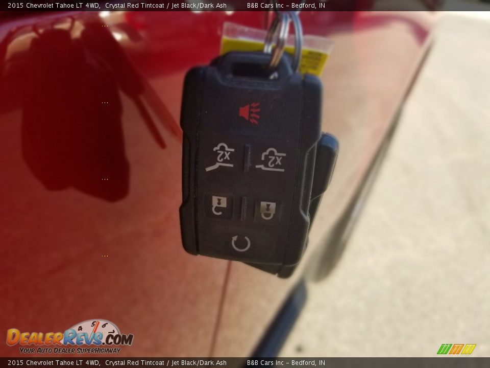 2015 Chevrolet Tahoe LT 4WD Crystal Red Tintcoat / Jet Black/Dark Ash Photo #13