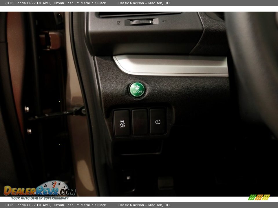 2016 Honda CR-V EX AWD Urban Titanium Metallic / Black Photo #6