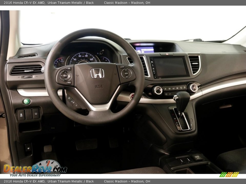 2016 Honda CR-V EX AWD Urban Titanium Metallic / Black Photo #7