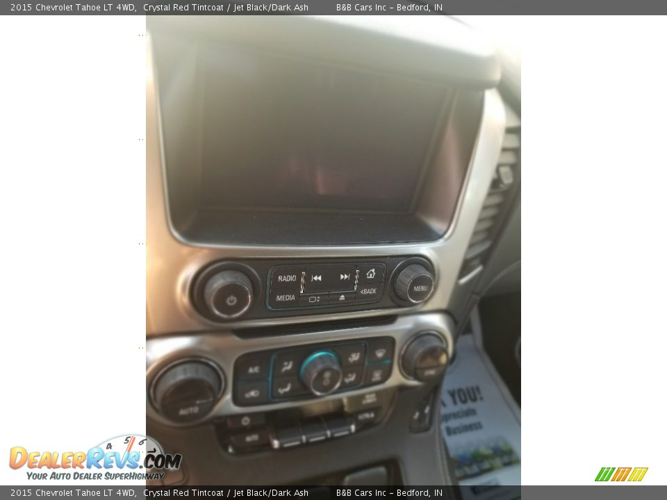 2015 Chevrolet Tahoe LT 4WD Crystal Red Tintcoat / Jet Black/Dark Ash Photo #19
