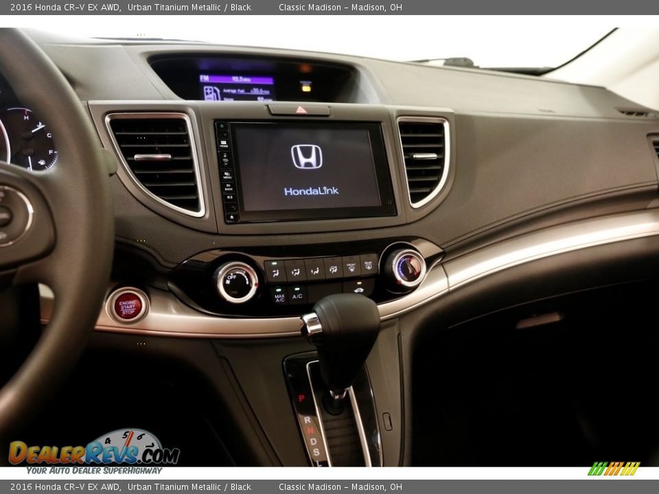 2016 Honda CR-V EX AWD Urban Titanium Metallic / Black Photo #10