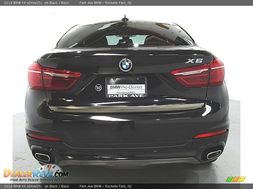 2019 BMW X6 sDrive35i Jet Black / Black Photo #3