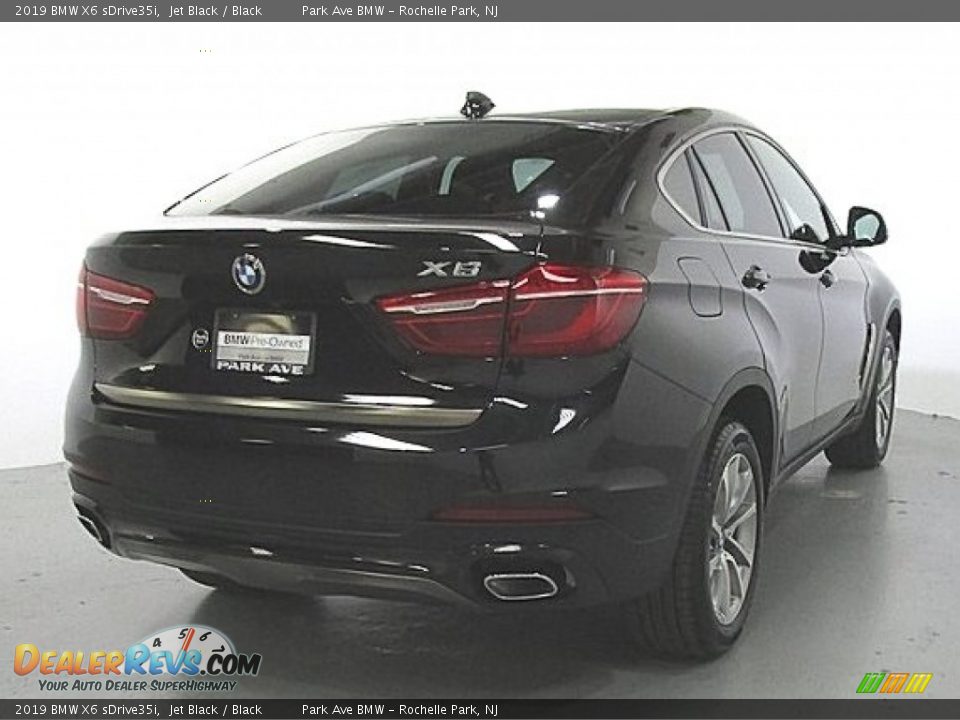 2019 BMW X6 sDrive35i Jet Black / Black Photo #4