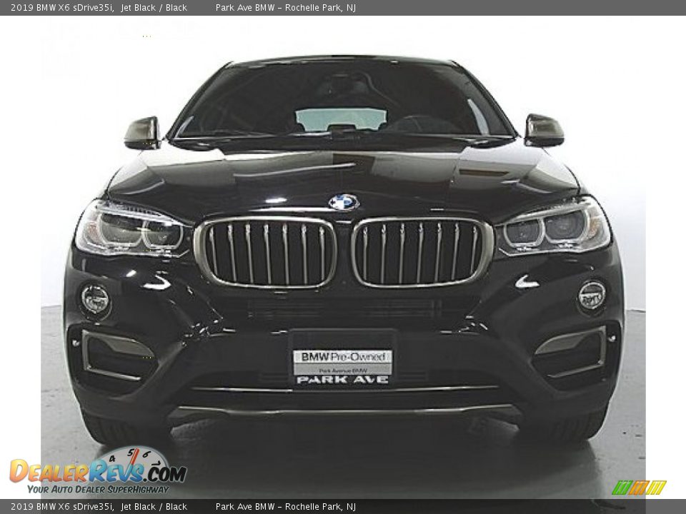 2019 BMW X6 sDrive35i Jet Black / Black Photo #6