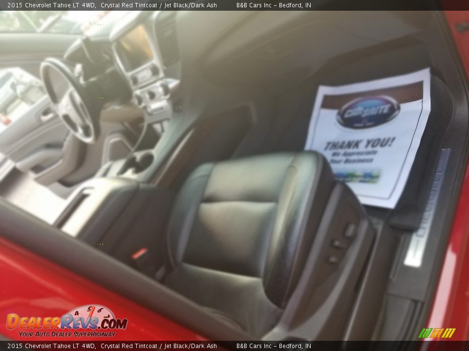 2015 Chevrolet Tahoe LT 4WD Crystal Red Tintcoat / Jet Black/Dark Ash Photo #27
