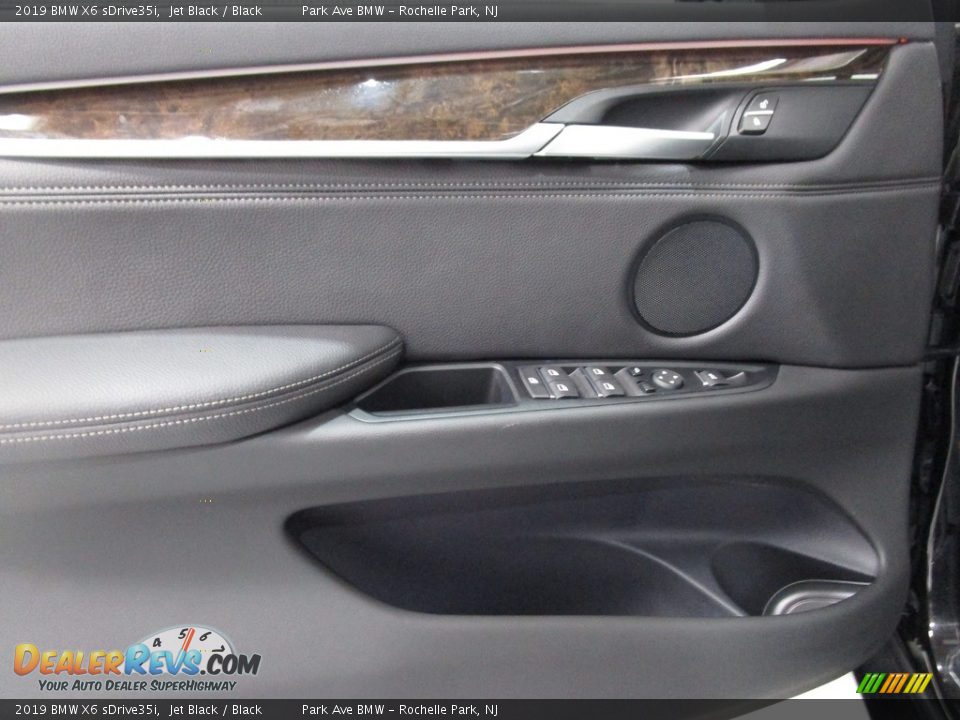 2019 BMW X6 sDrive35i Jet Black / Black Photo #7