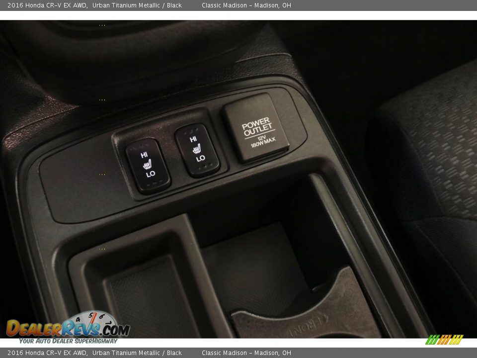 2016 Honda CR-V EX AWD Urban Titanium Metallic / Black Photo #18