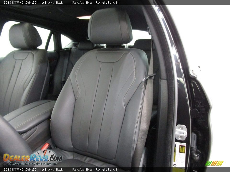 2019 BMW X6 sDrive35i Jet Black / Black Photo #8