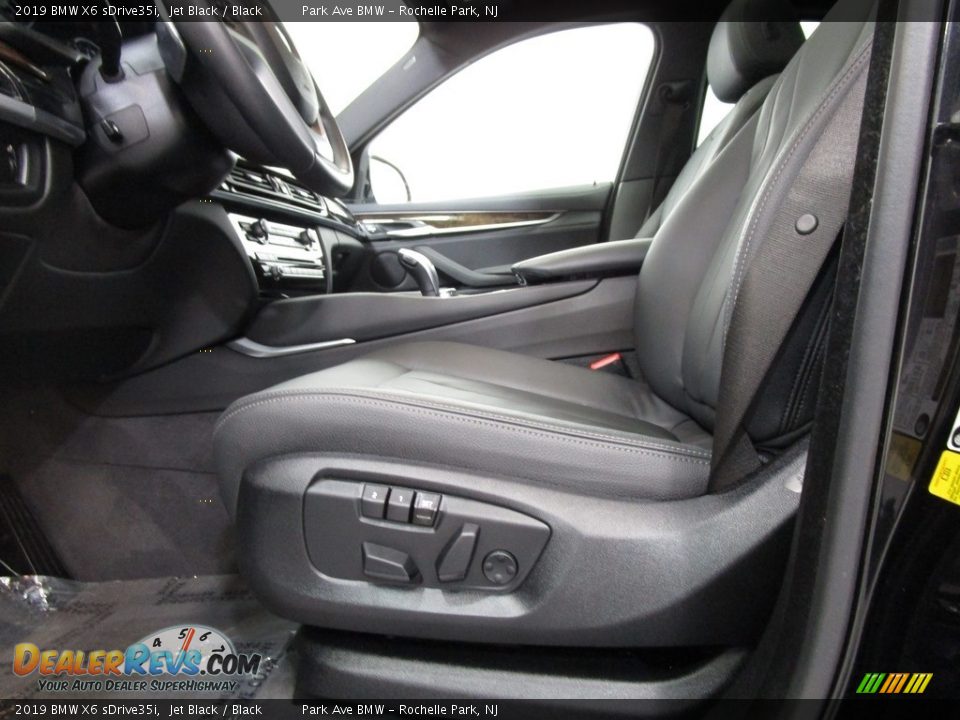 2019 BMW X6 sDrive35i Jet Black / Black Photo #9