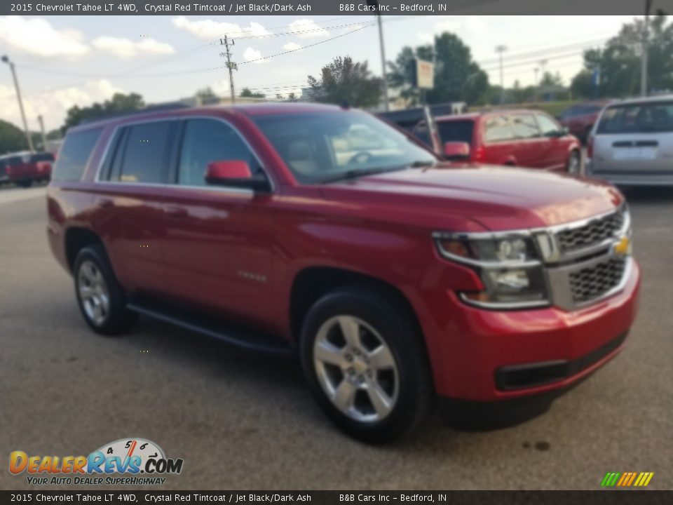 2015 Chevrolet Tahoe LT 4WD Crystal Red Tintcoat / Jet Black/Dark Ash Photo #30