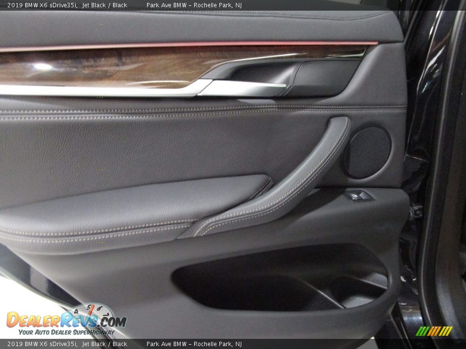 2019 BMW X6 sDrive35i Jet Black / Black Photo #10