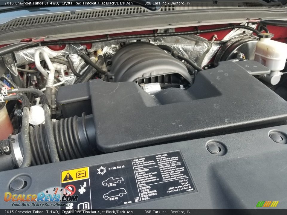 2015 Chevrolet Tahoe LT 4WD Crystal Red Tintcoat / Jet Black/Dark Ash Photo #31