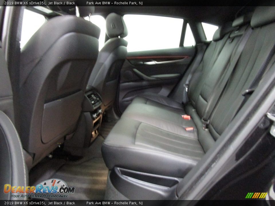 2019 BMW X6 sDrive35i Jet Black / Black Photo #12