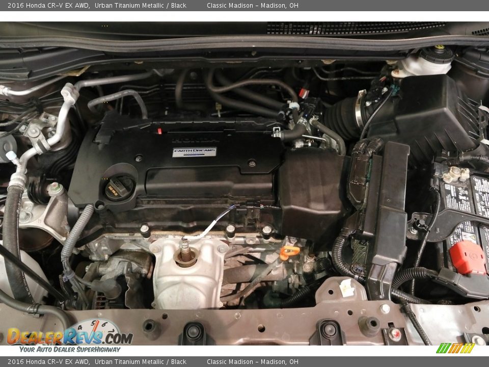 2016 Honda CR-V EX AWD Urban Titanium Metallic / Black Photo #23