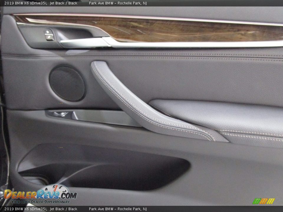 2019 BMW X6 sDrive35i Jet Black / Black Photo #13