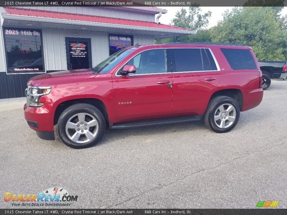 2015 Chevrolet Tahoe LT 4WD Crystal Red Tintcoat / Jet Black/Dark Ash Photo #33
