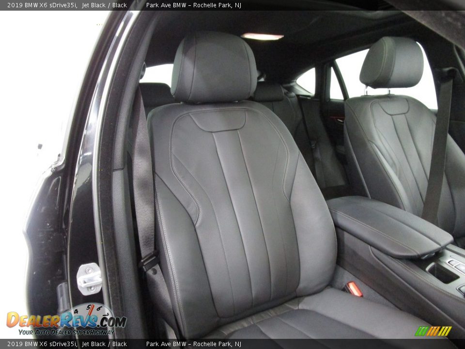 2019 BMW X6 sDrive35i Jet Black / Black Photo #14